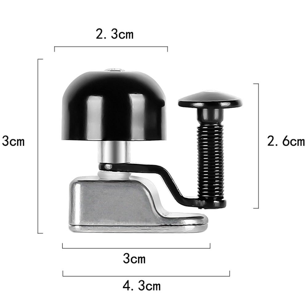 Small Bicycle Bell Mountain Road Bike Horn Sound Alarm Motor Riding Safety Ring Cycling Accessories Bike Bell Classic Bicycle Bell For Bike Ring Bell With Loud Sound Bells For Road Mountain Bike Handlebars Adults Stevvex