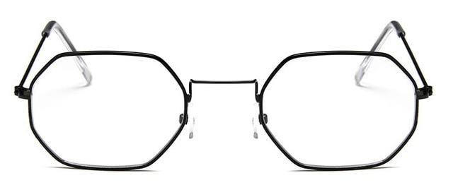 Small Polygon Women Men Sunglasses Delicate Metal Polygon Sunglasses For Women Classic Retro Small Size Frame Women Sunglasses Design Glasses for Men Stevvex