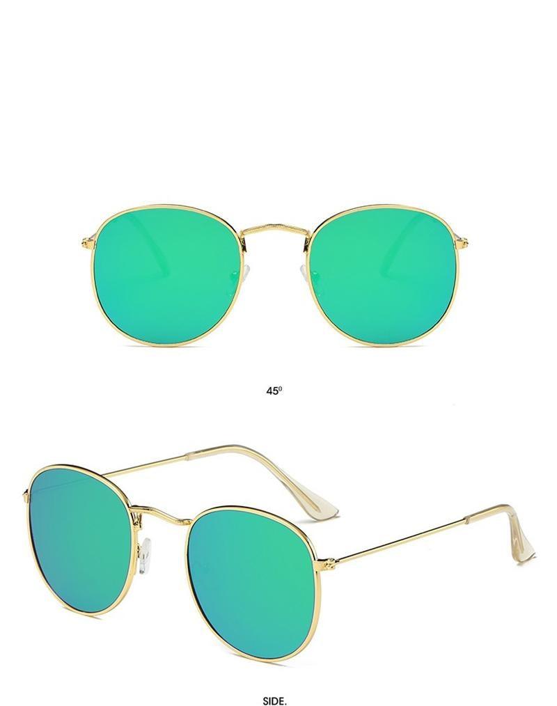 Small Round Polarized Sunglasses Retro Men Women Round Shape Sunglasses For Women New Branded Designer Eyeglasses For Women/Men New Elegant Small Frame Round Glasses Stevvex