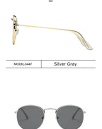 Small Round Polarized Sunglasses Retro Men Women Round Shape Sunglasses For Women New Branded Designer Eyeglasses For Women/Men New Elegant Small Frame Round Glasses Stevvex