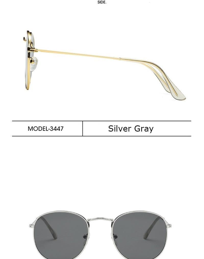 Small Round Polarized Sunglasses Retro Men Women Round Shape Sunglasses For Women New Branded Designer Eyeglasses For Women/Men New Elegant Small Frame Round Glasses Stevvex