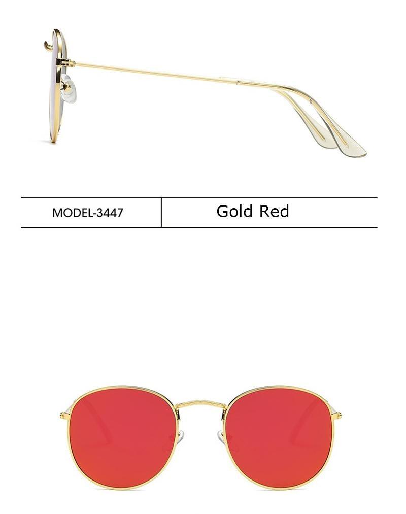 Small Round Polarized Sunglasses Retro Men Women Round Shape Sunglasses For Women New Branded Designer Eyeglasses For Women/Men New Elegant Small Frame Round Glasses Stevvex