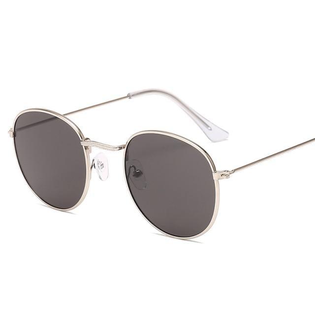 Small Round Polarized Sunglasses Retro Men Women Round Shape Sunglasses For Women New Branded Designer Eyeglasses For Women/Men New Elegant Small Frame Round Glasses Stevvex