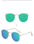 Small Round Polarized Sunglasses Retro Men Women Round Shape Sunglasses For Women New Branded Designer Eyeglasses For Women/Men New Elegant Small Frame Round Glasses Stevvex