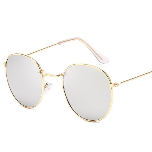 Small Round Polarized Sunglasses Retro Men Women Round Shape Sunglasses For Women New Branded Designer Eyeglasses For Women/Men New Elegant Small Frame Round Glasses Stevvex