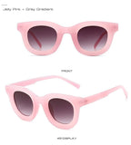 Small Round Women Fashion Sunglasses Popular Style Fashionable Round Shaped Sunglasses Colorful Women Sunglasses Eyewear Summer Shades Stevvex