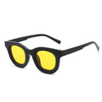 Small Round Women Fashion Sunglasses Popular Style Fashionable Round Shaped Sunglasses Colorful Women Sunglasses Eyewear Summer Shades Stevvex