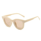 Small Round Women Fashion Sunglasses Popular Style Fashionable Round Shaped Sunglasses Colorful Women Sunglasses Eyewear Summer Shades Stevvex
