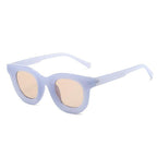 Small Round Women Fashion Sunglasses Popular Style Fashionable Round Shaped Sunglasses Colorful Women Sunglasses Eyewear Summer Shades Stevvex
