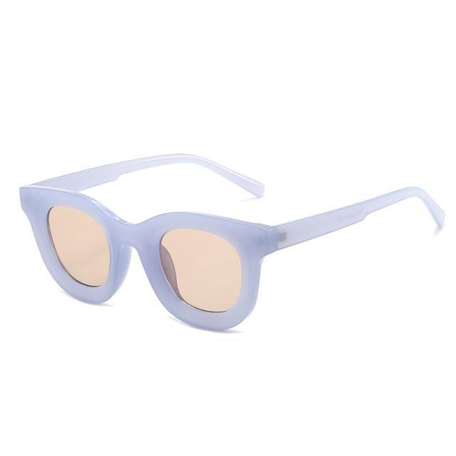 Small Round Women Fashion Sunglasses Popular Style Fashionable Round Shaped Sunglasses Colorful Women Sunglasses Eyewear Summer Shades Stevvex