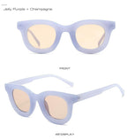 Small Round Women Fashion Sunglasses Popular Style Fashionable Round Shaped Sunglasses Colorful Women Sunglasses Eyewear Summer Shades Stevvex