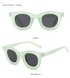Small Round Women Fashion Sunglasses Popular Style Fashionable Round Shaped Sunglasses Colorful Women Sunglasses Eyewear Summer Shades Stevvex