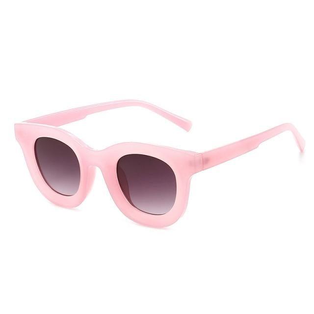 Small Round Women Fashion Sunglasses Popular Style Fashionable Round Shaped Sunglasses Colorful Women Sunglasses Eyewear Summer Shades Stevvex