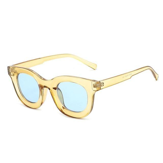 Small Round Women Fashion Sunglasses Popular Style Fashionable Round Shaped Sunglasses Colorful Women Sunglasses Eyewear Summer Shades Stevvex