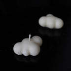 Small Scented Cloud Shape Birthday Candle Handmade Scented Candle Hand Poured Decorative Candle Aesthetic Candle Room Decor For Home Use Bedroom Romantic Soy Candle Home decoration Mother's Day Gifts Stevvex