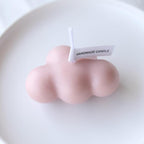 Small Scented Cloud Shape Birthday Candle Handmade Scented Candle Hand Poured Decorative Candle Aesthetic Candle Room Decor For Home Use Bedroom Romantic Soy Candle Home decoration Mother's Day Gifts Stevvex