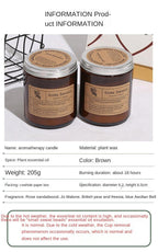 Small Simple Scented Candle Fresh Flowers Scented Candles Soy Candles For Men & Women Long Lasting Spring Candles All-Natural Soy Wax Rustic Home Decor Scented Candles Non-Toxic Ultra Clean Burn Amber Jar Candles Fragrance Candle Stevvex