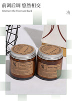 Small Simple Scented Candle Fresh Flowers Scented Candles Soy Candles For Men & Women Long Lasting Spring Candles All-Natural Soy Wax Rustic Home Decor Scented Candles Non-Toxic Ultra Clean Burn Amber Jar Candles Fragrance Candle Stevvex