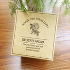 Small Simple Scented Candle Fresh Flowers Scented Candles Soy Candles For Men & Women Long Lasting Spring Candles All-Natural Soy Wax Rustic Home Decor Scented Candles Non-Toxic Ultra Clean Burn Amber Jar Candles Fragrance Candle Stevvex