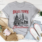 Small Town Christmas Tee Peachy Sunday