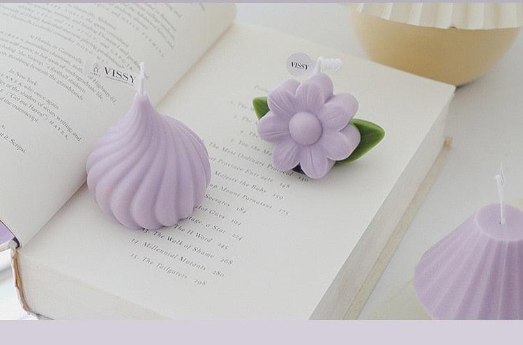 Small Whirlwind Candle  Wedding Decoration Aromatherapy Candle Home Decor Natural Paraffin Wax Long Lasting Aromatherapy Candles Stress Relief For Women Stevvex