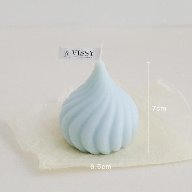 Small Whirlwind Candle  Wedding Decoration Aromatherapy Candle Home Decor Natural Paraffin Wax Long Lasting Aromatherapy Candles Stress Relief For Women Stevvex