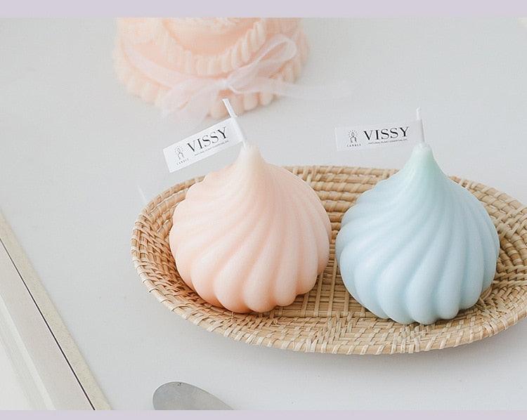 Small Whirlwind Candle  Wedding Decoration Aromatherapy Candle Home Decor Natural Paraffin Wax Long Lasting Aromatherapy Candles Stress Relief For Women Stevvex