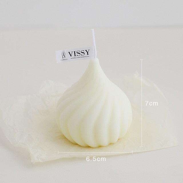 Small Whirlwind Candle  Wedding Decoration Aromatherapy Candle Home Decor Natural Paraffin Wax Long Lasting Aromatherapy Candles Stress Relief For Women Stevvex
