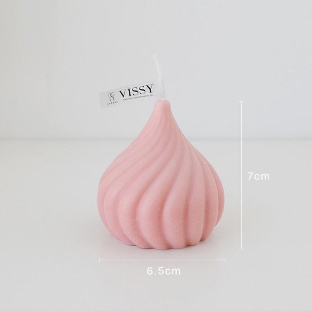 Small Whirlwind Candle  Wedding Decoration Aromatherapy Candle Home Decor Natural Paraffin Wax Long Lasting Aromatherapy Candles Stress Relief For Women Stevvex