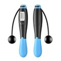 Smart Creative Counting Skipping Rope Wireless Skip Rope Electronic Digital Lose Weight Cordless Jump Ropes Weighted Cordless Jump Rope For Fitness Jump Rope Counter Adjustable Speed Skipping Rope For Men Women Stevvex