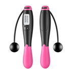 Smart Creative Counting Skipping Rope Wireless Skip Rope Electronic Digital Lose Weight Cordless Jump Ropes Weighted Cordless Jump Rope For Fitness Jump Rope Counter Adjustable Speed Skipping Rope For Men Women Stevvex