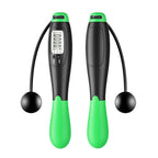 Smart Creative Counting Skipping Rope Wireless Skip Rope Electronic Digital Lose Weight Cordless Jump Ropes Weighted Cordless Jump Rope For Fitness Jump Rope Counter Adjustable Speed Skipping Rope For Men Women Stevvex