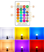 Smart For Home LED Light Bulb E27 E14 GU10 B22 220V 110V  Spot Magic Changeable Lamp Lampada+IR Control Decoration RGB White  Compatible with Alexa Google Home, RGBCW Smart GU10 Bulb, WiFi Smart LED Spot Light Bulb Indoor Decoration Stevvex
