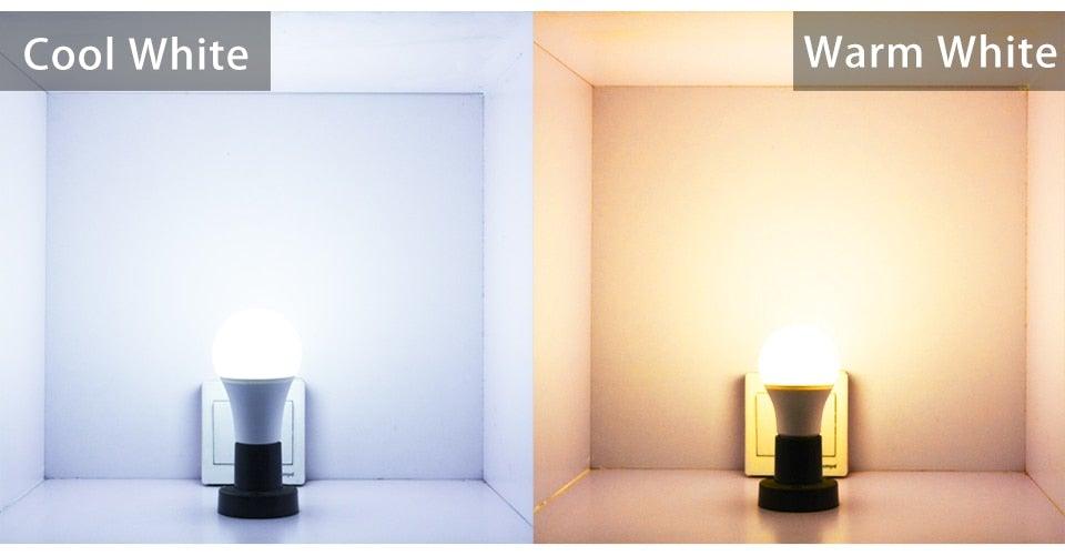 Smart For Home LED Light Bulb E27 E14 GU10 B22 220V 110V  Spot Magic Changeable Lamp Lampada+IR Control Decoration RGB White  Compatible with Alexa Google Home, RGBCW Smart GU10 Bulb, WiFi Smart LED Spot Light Bulb Indoor Decoration Stevvex