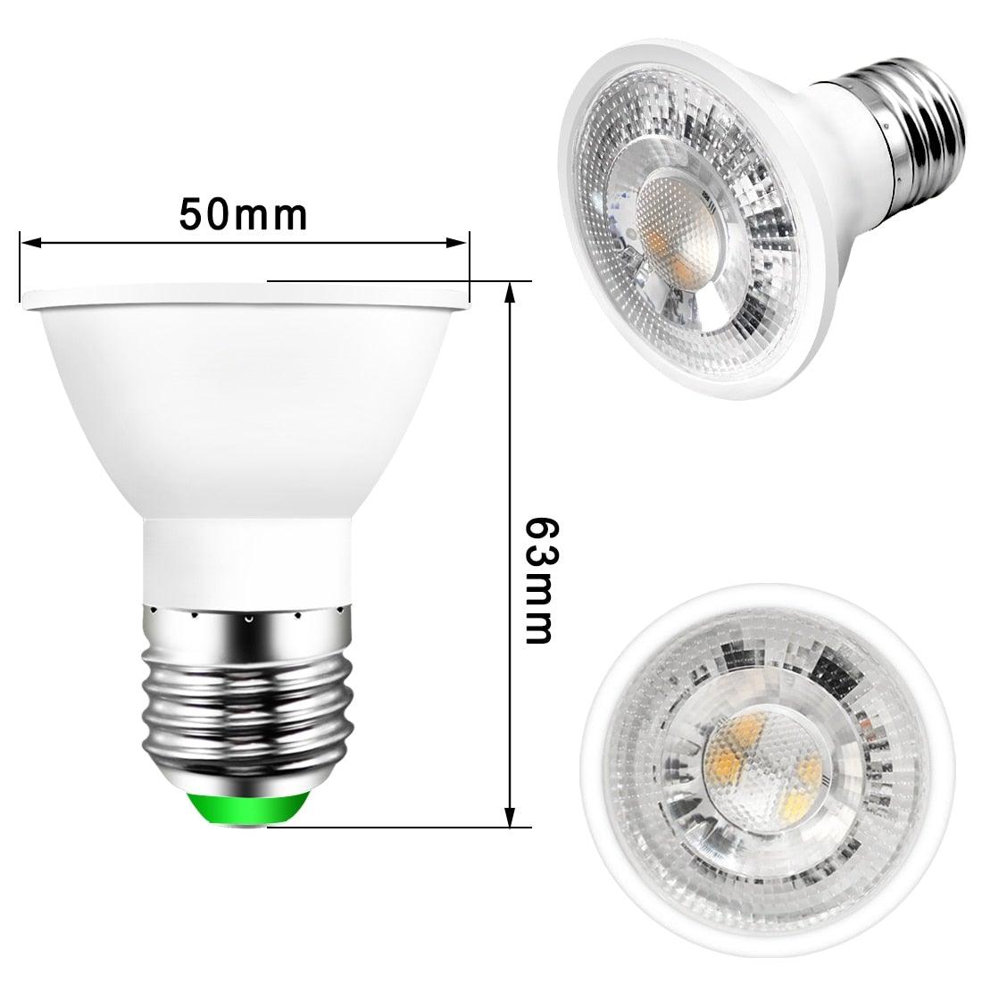 Smart For Home LED Light Bulb E27 E14 GU10 B22 220V 110V  Spot Magic Changeable Lamp Lampada+IR Control Decoration RGB White  Compatible with Alexa Google Home, RGBCW Smart GU10 Bulb, WiFi Smart LED Spot Light Bulb Indoor Decoration Stevvex