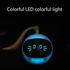 Smart Pet Toy USB Rechargeable Sports Ball Funny Chaser Roller Toy The Best Entertainment Exercise Gift For Smart Cat Toy Electric Jumping Ball Self Rotating Toys Rolling Jumping Ball  For Cats Stevvex