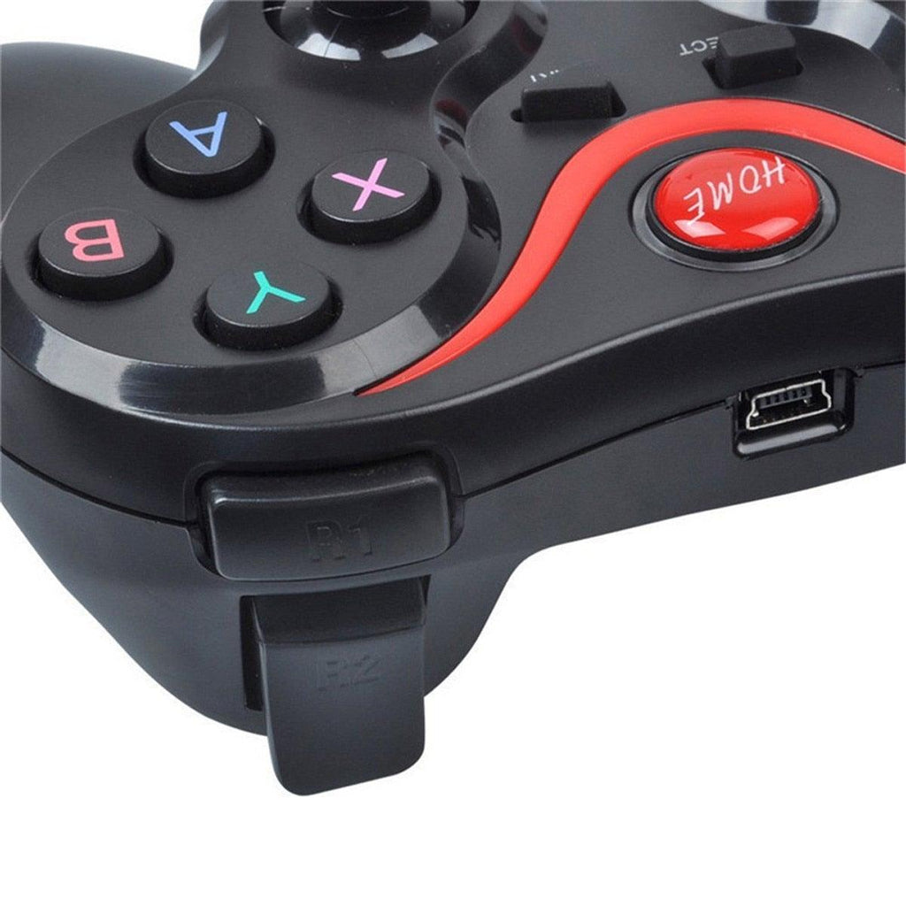 Smart Phone Game Controller Wireless Joystick Bluetooth 3.0 Android Gamepad Gaming Remote Control for phone PC Tablet Android Gamepad Controller Wireless Key Mapping Gamepad Joystick Compatible for Phone Stevvex
