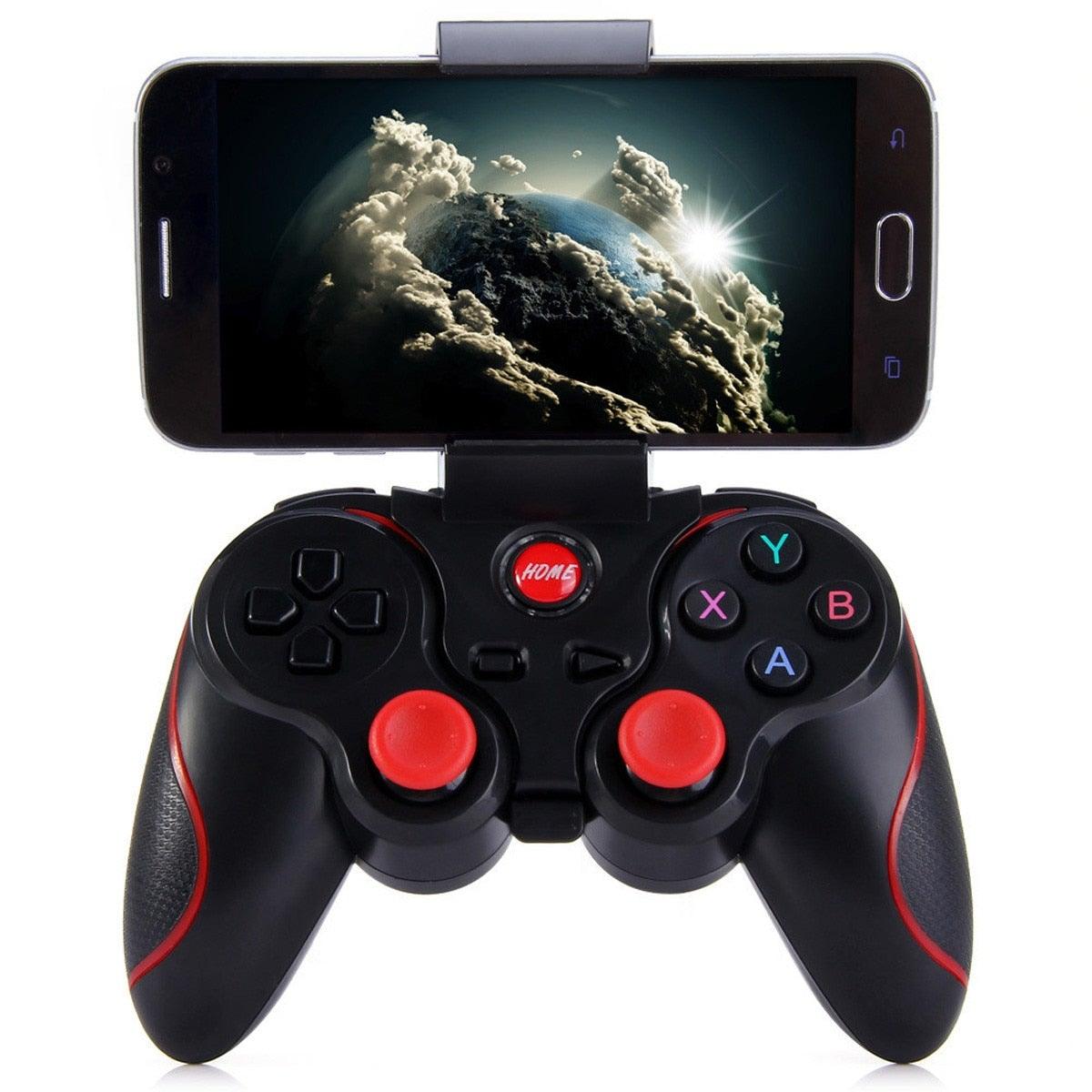 Smart Phone Game Controller Wireless Joystick Bluetooth 3.0 Android Gamepad Gaming Remote Control for phone PC Tablet Android Gamepad Controller Wireless Key Mapping Gamepad Joystick Compatible for Phone Stevvex