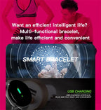 Smart Watch Heart Rate Fitness Tracker Men Women Smart Wristband Waterproof Sport Smartwatch With Touch Screen Digital Watch Fitness Trackers Heart Rate Monitor Step Counter Women Men Activity Watch Stevvex