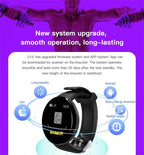 Smart Watch Heart Rate Fitness Tracker Men Women Smart Wristband Waterproof Sport Smartwatch With Touch Screen Digital Watch Fitness Trackers Heart Rate Monitor Step Counter Women Men Activity Watch Stevvex