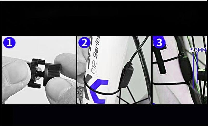 Smart Waterproof Bicycle Light USB Rechargeable Bike Front Light Flashlight With Bike Computer LCD Speedometer Waterproof Bicycles Light And Odometer Horn For Safe Cycling 4 Modes Fits For All Mountain Road Bikes Stevvex