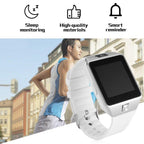 Smartwatch Support Card SIM Camera Sport Bluetooth Wristwatch Women Smart Watch Activity Fitness Tracker For Women Men Smartwatch For Android & iOS Phones Heart Rate Monitor Waterproof Fitness Watch Stevvex