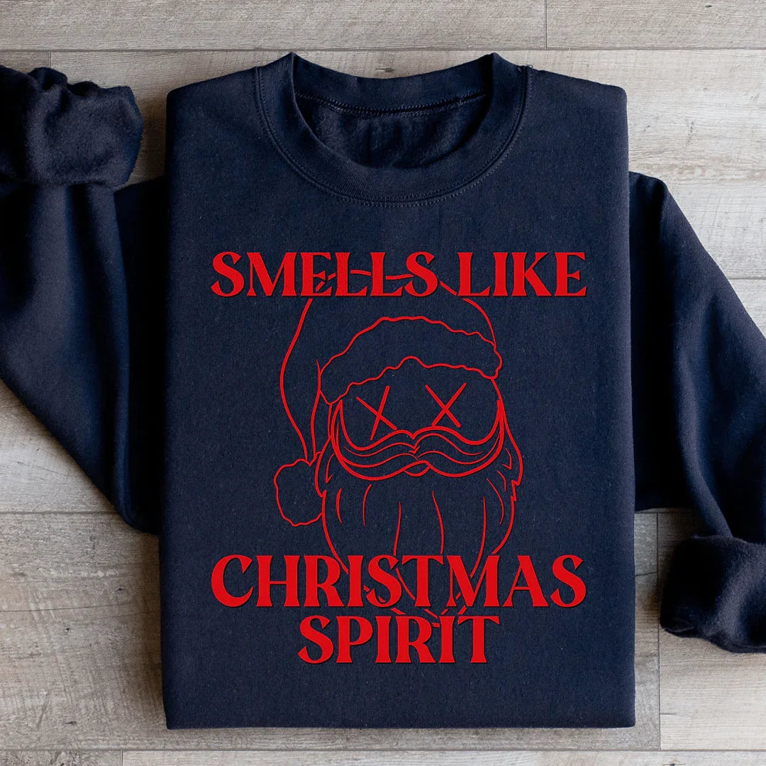 Smells Like Christmas Spirit Sweatshirt Peachy Sunday
