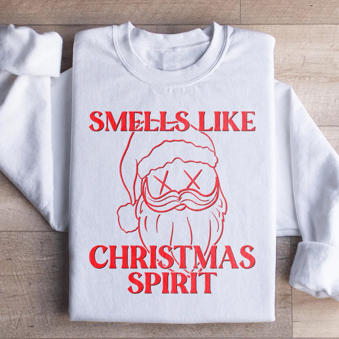 Smells Like Christmas Spirit Sweatshirt Peachy Sunday
