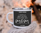 Mothers Day Candle Mug 16oz Reusable Metal Candle Soy Gift BandsCo Straps