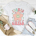 Smiley Flower Child Tee Peachy Sunday