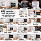 Mothers Day Candle Mug 16oz Reusable Metal Candle Soy Gift BandsCo Straps