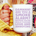 Smoke Alarm Ceramic Mug 15 oz Peachy Sunday
