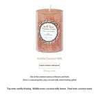 Smokeless Soy Wax Scented Candles Scented Pillar Candles Dripless Clean Burning Smokeless Dinner Candle For Wedding Party Restaurants Home Candles Church Wedding Birthday Holiday Scented Buddhist Creative Candles Stevvex