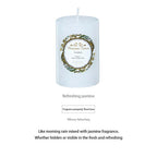 Smokeless Soy Wax Scented Candles Scented Pillar Candles Dripless Clean Burning Smokeless Dinner Candle For Wedding Party Restaurants Home Candles Church Wedding Birthday Holiday Scented Buddhist Creative Candles Stevvex